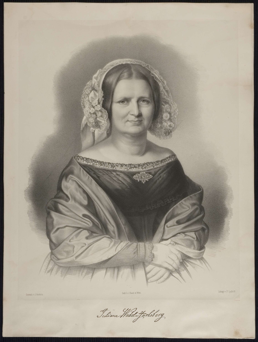 Portrett av grevinne Juliane Wedel Jarlsberg
