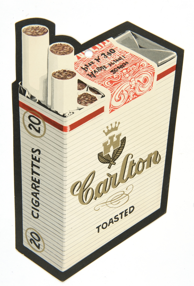Reklame for Tiedemanns Carlton tobakk.