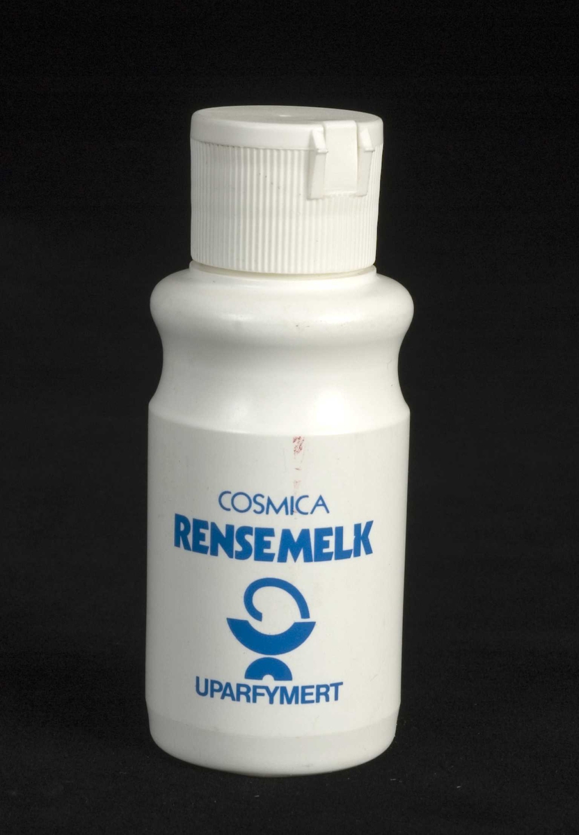 Flaske til Cosmica Rensemelk med snap-on-lokk

