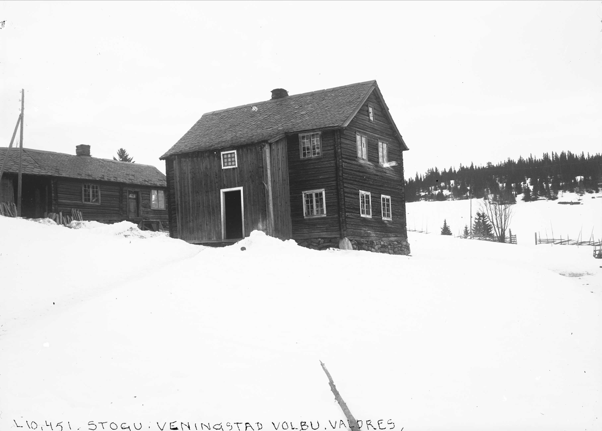 Veningstad, Volbu, Øystre Slidre, Oppland. 