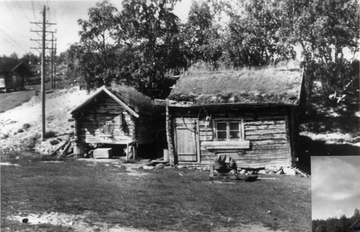 Stabbur ved Sirma fjellstue, 1952.