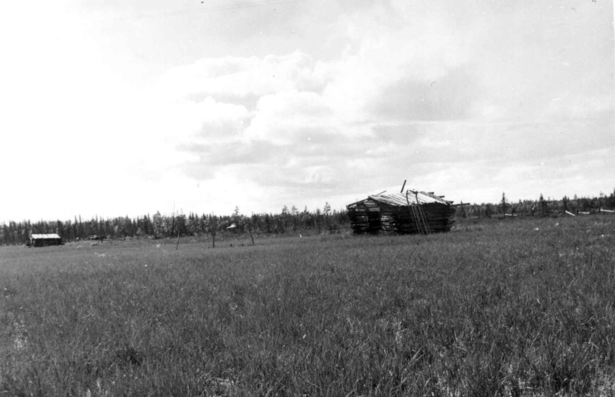 Slåttebod, Kärentöjärvi 1958.