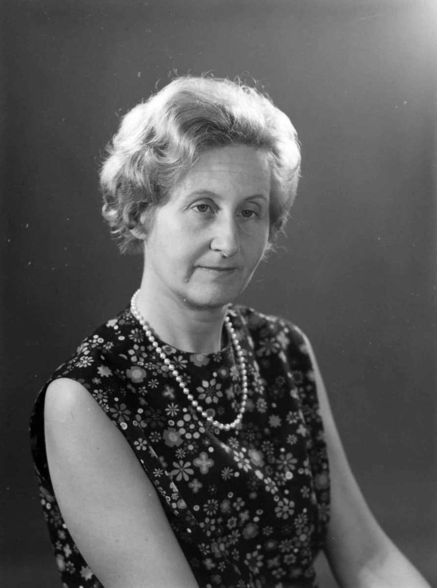 Portrett av konservator Jorunn Fossberg.