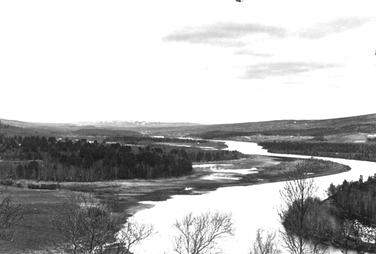 Oversiktsbilde fra Rørosbygdene, fra Bakken, Røros gård 1939.