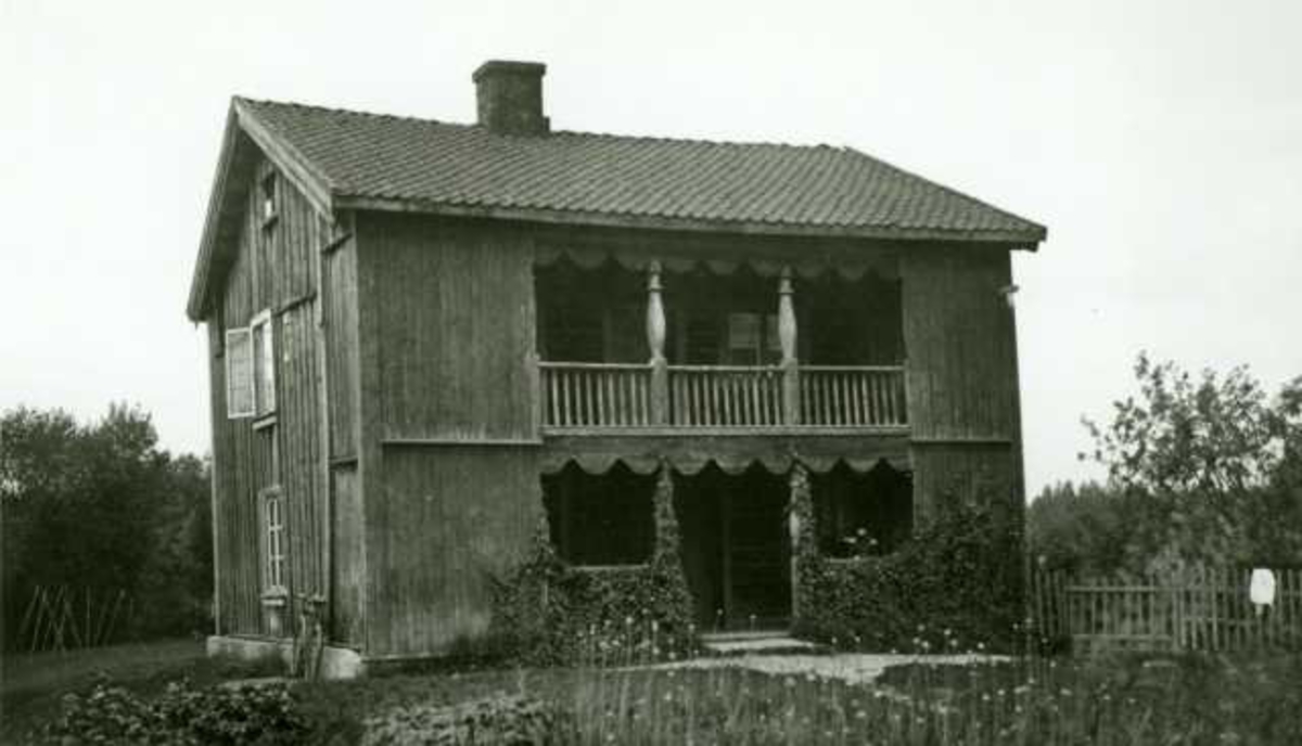 Bolig, Gråbeinmoen, Grue, Hedmark. Fotografert 1935.