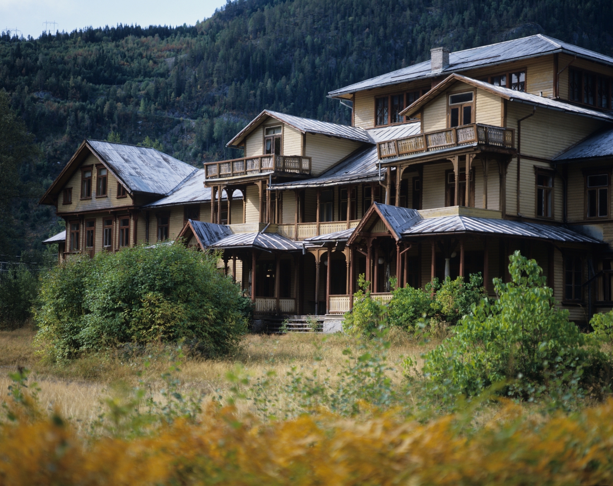 Dalen Hotel i Tokke, Telemark. Fotografert for Bonytt 1983.