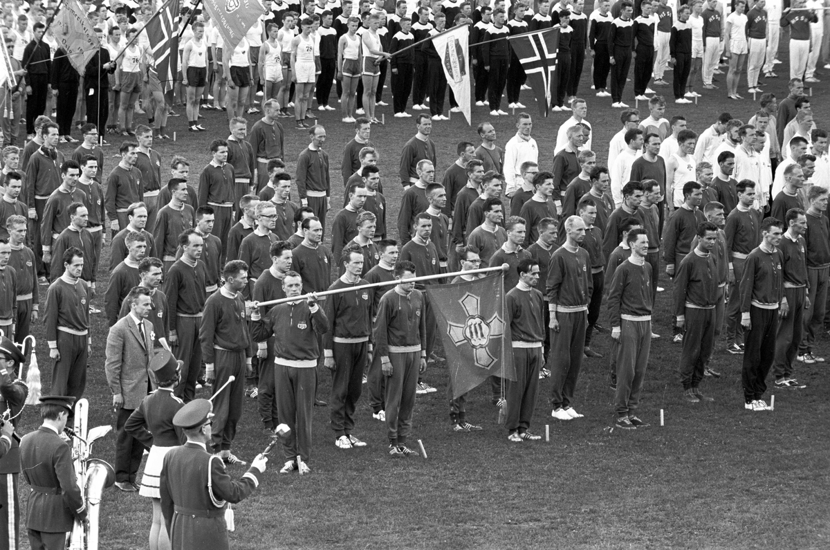 Serie.Sport.Holmenkollstafetten.
Fotografert 1961.
