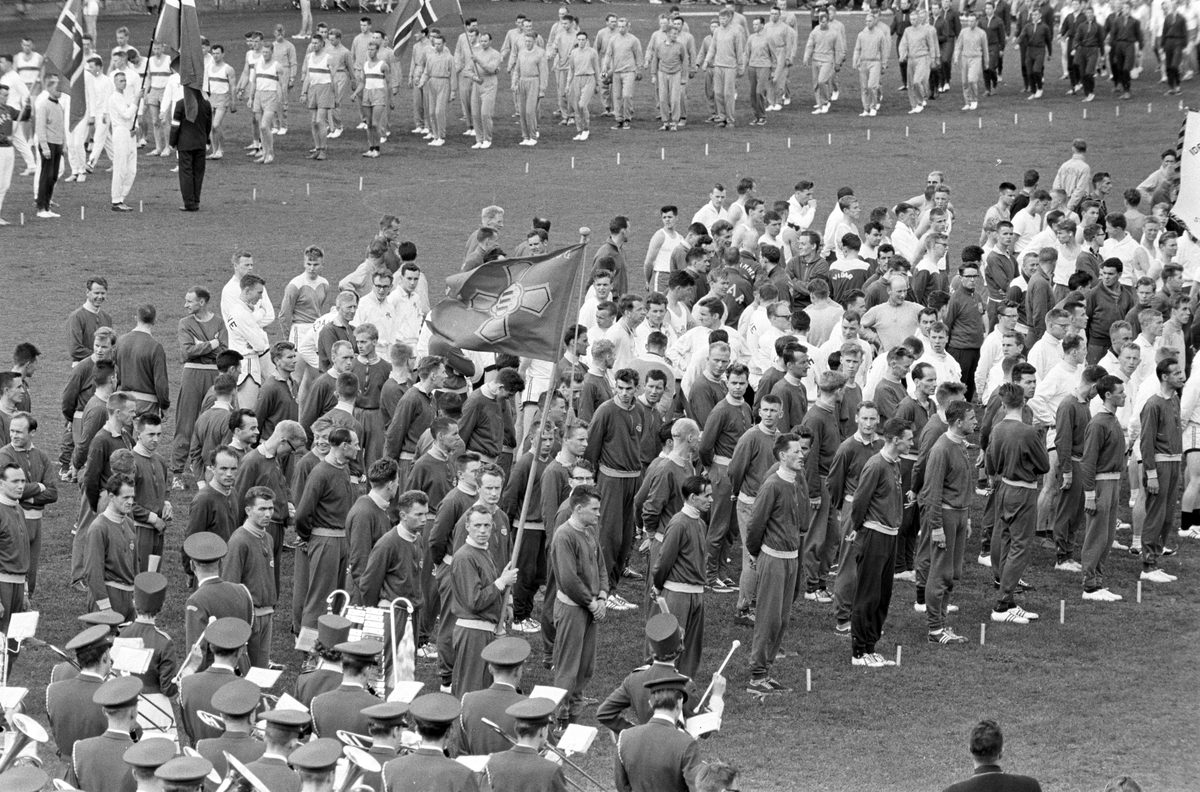 Serie.Sport.Holmenkollstafetten.
Fotografert 1961.
