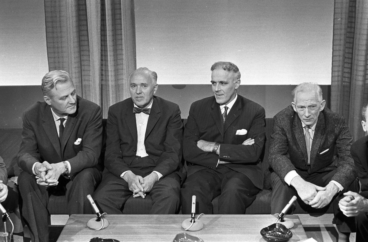 Serie. Fra stortingsvalget 1965. Fotografert 1965.
