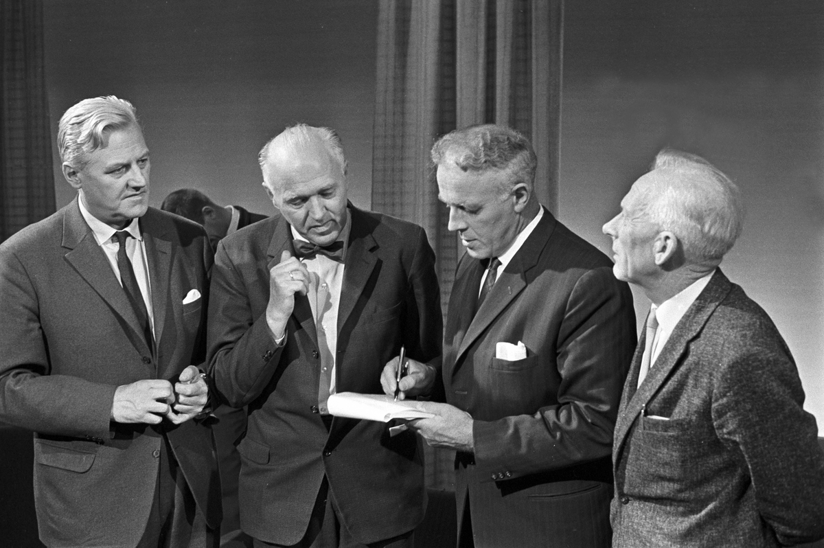 Serie. Fra stortingsvalget 1965. Fotografert 1965.