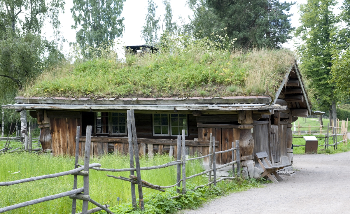 Eldhus fra Bakke i Veggli, Rollag. Norsk Folkemuseum, 2010.