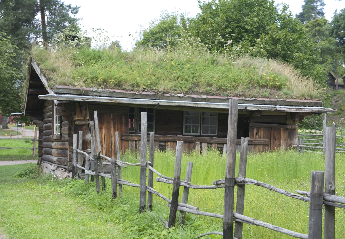 Eldhus fra Bakke i Veggli, Rollag. Norsk Folkemuseum, 2010.