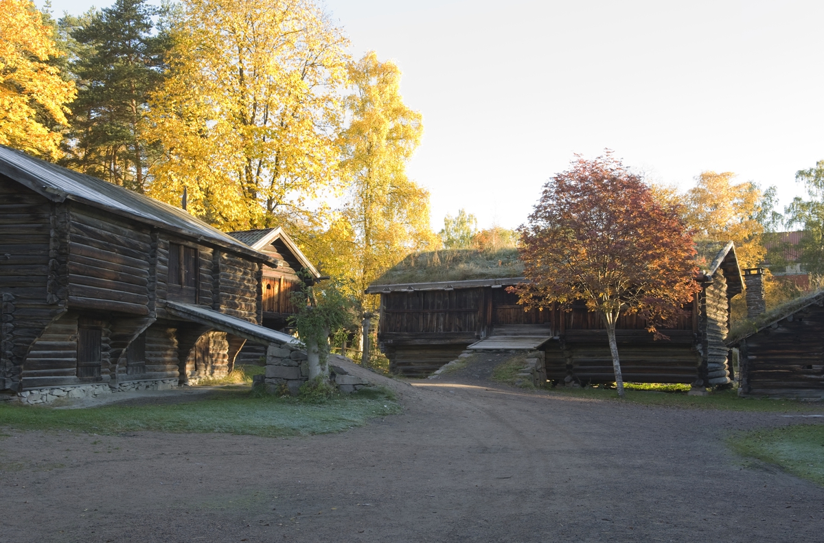 Fra Numedalstunet på Norsk Folkemuseum, oktober 2010.