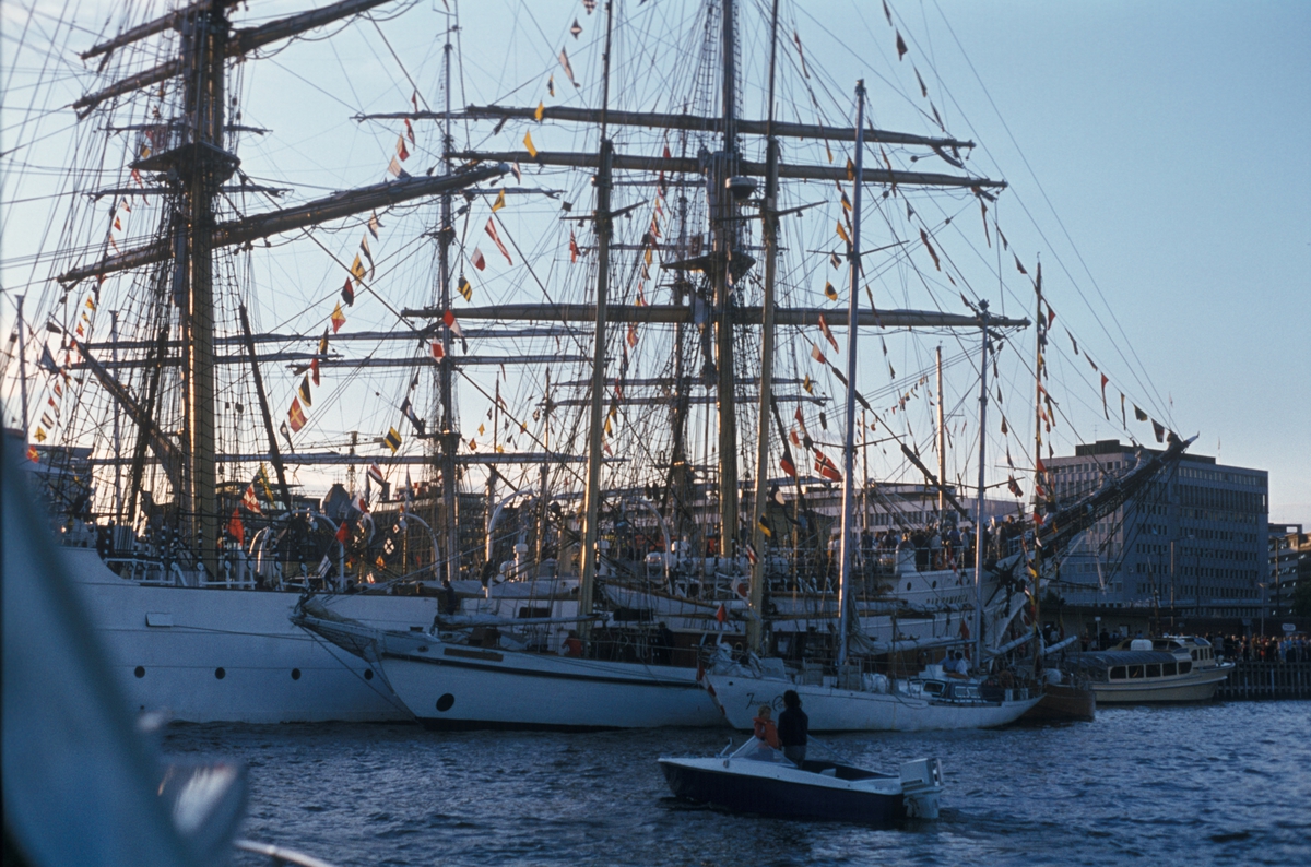 Seilbåter i Oslofjorden.