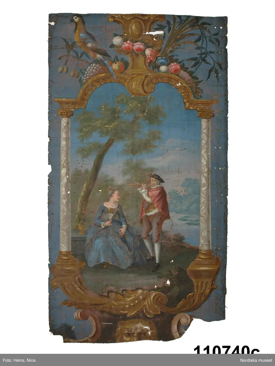 Människa, man, kvinna.
Djur, fågel, papegoja.
Växt, blomma, narciss, pion, tulpan, syren, blomsterkorg.
Frukt, vindruva, plommon, äpple.
Kärl, krus, glas, spetsglas.