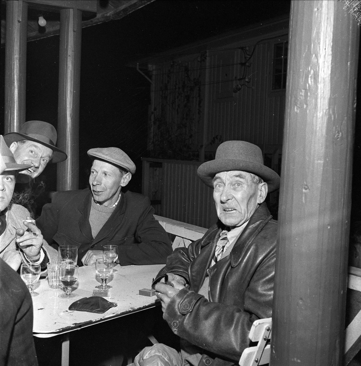 Kongsvingermarken, folkeliv, oktober 1956