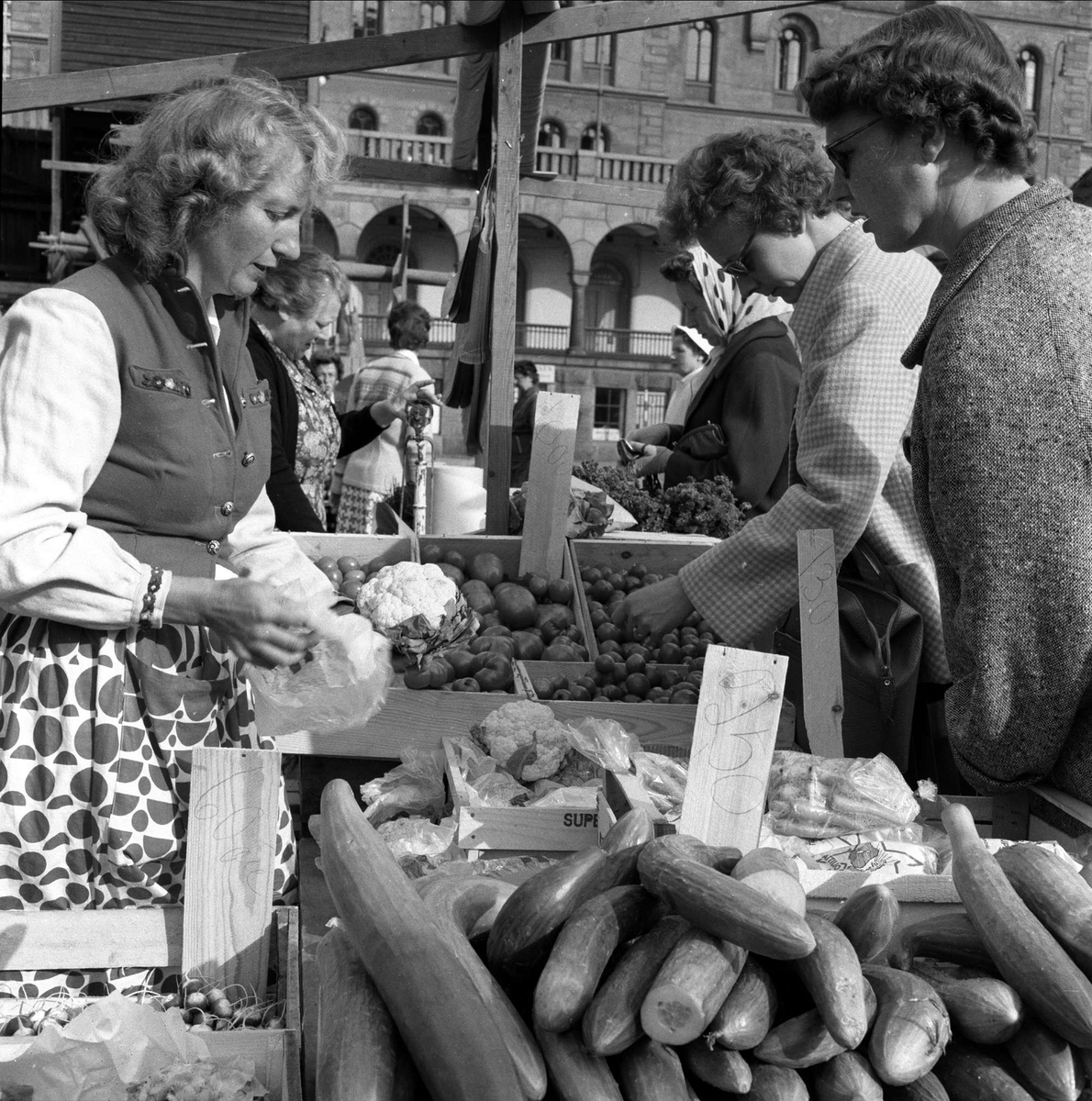 Torgbilde Oslo juni 1959