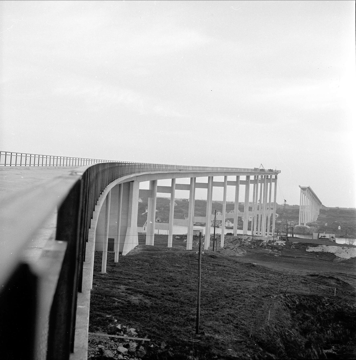 Karmøy, Rogaland, 29.05.1954. Bru.