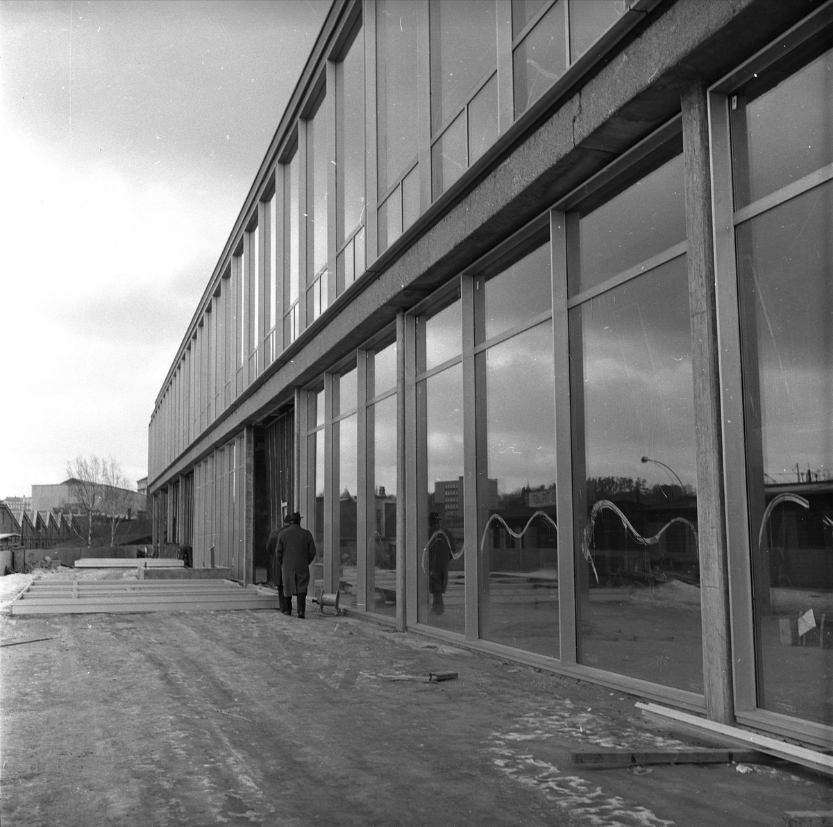 Sjølyst, Oslo, 02.03.1962. Norges Varemesse. Bygning.