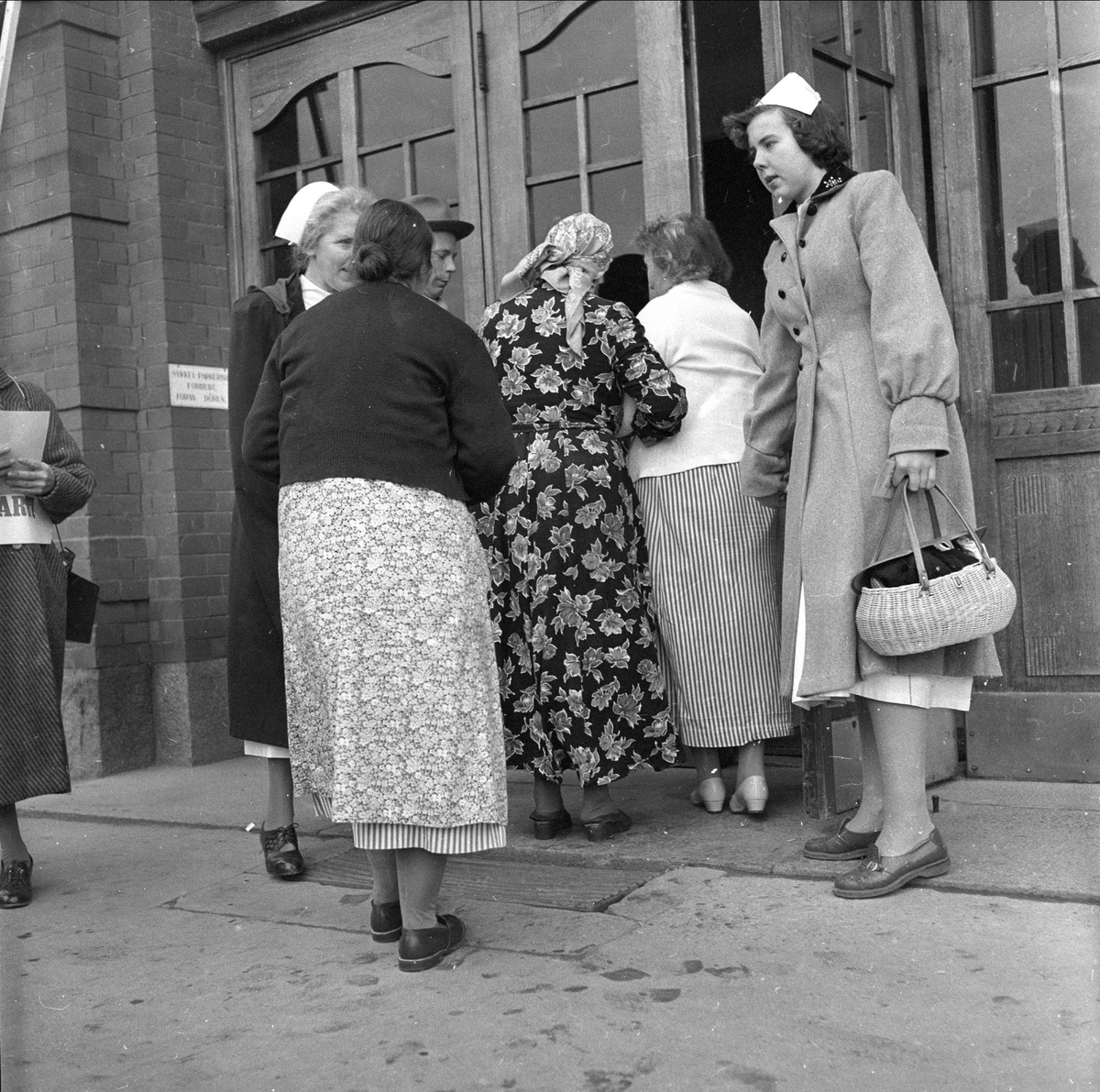 Stortingsvalg, Oslo, 07.10.1957, valgdagen.