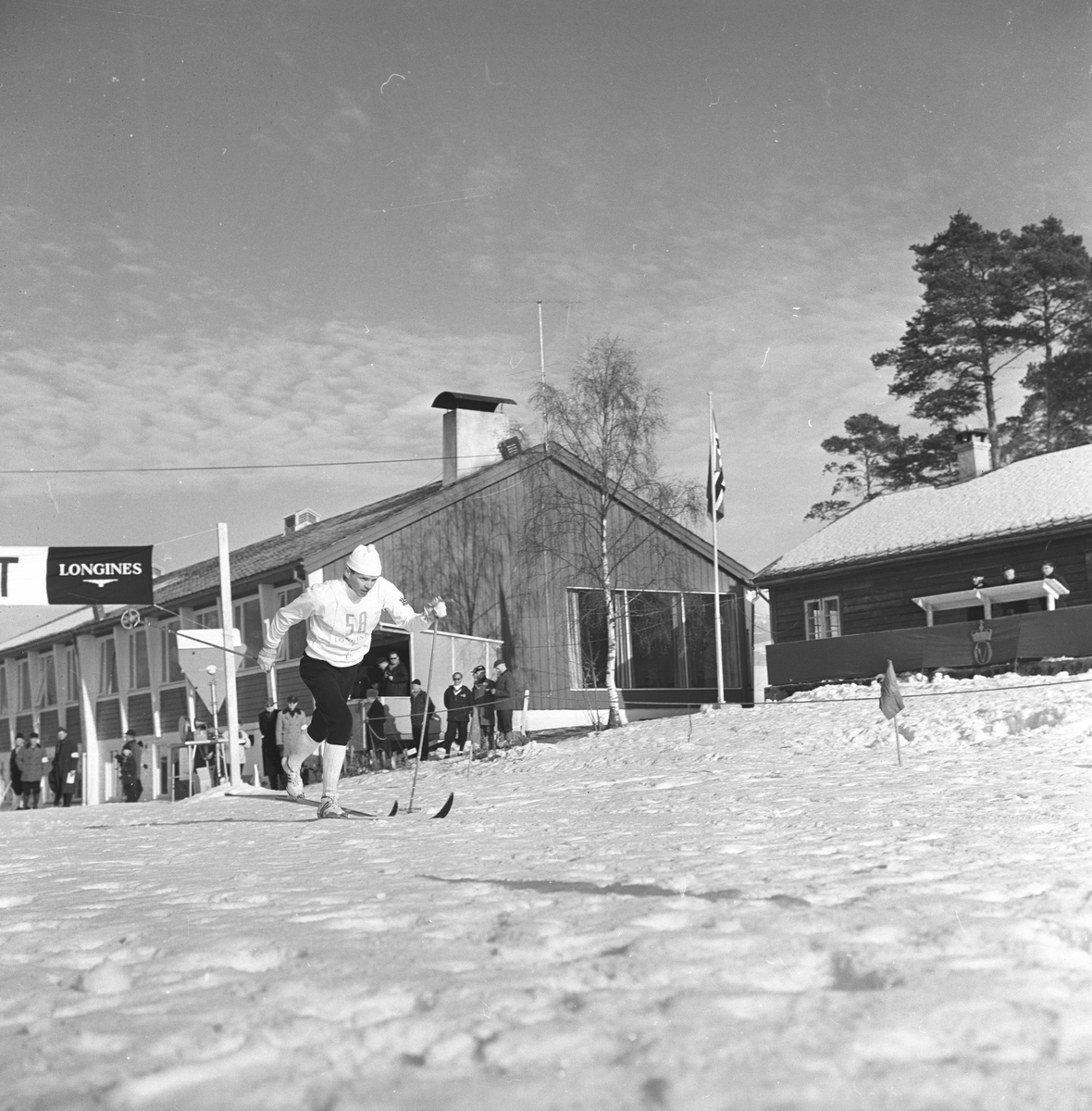 Hordaland, Voss, 12.02.1964, NM på ski  på Voss.