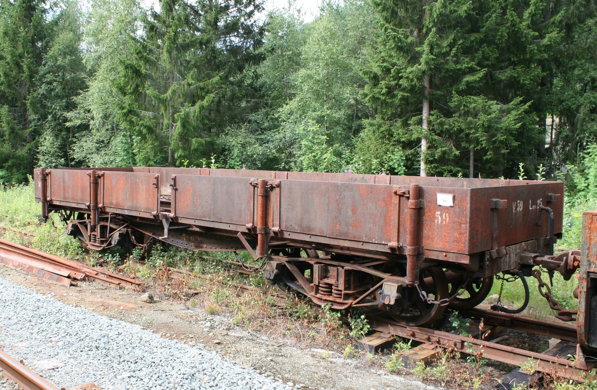 Boggi Stakevogn (Qn vogn)
Vognvekt 13 tonn
Last 28 tonn, 19,1 m2, 7,8 m3