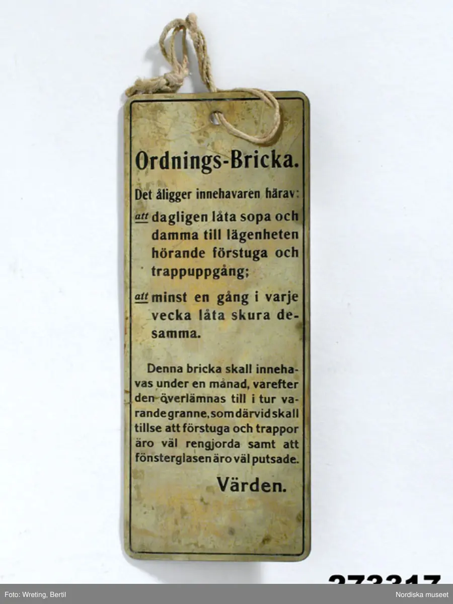 Städbricka