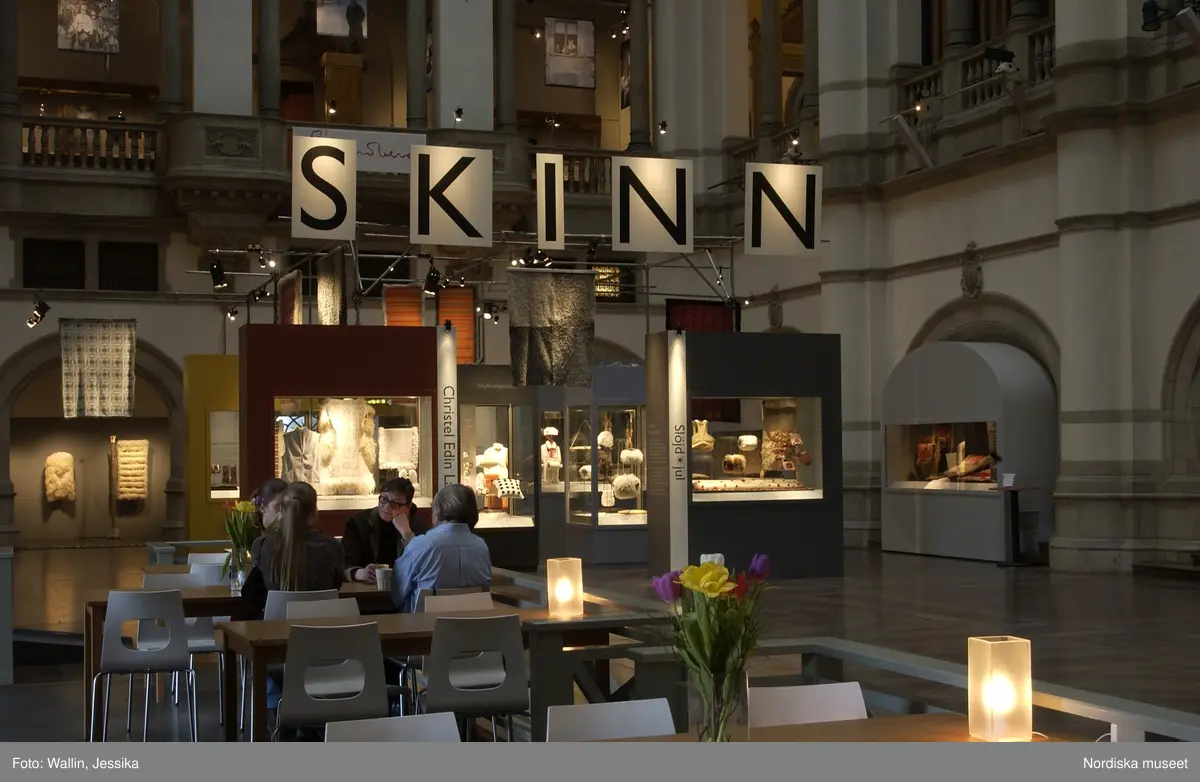 Utställningsdokumentation Slöjdjul skinn 2003.