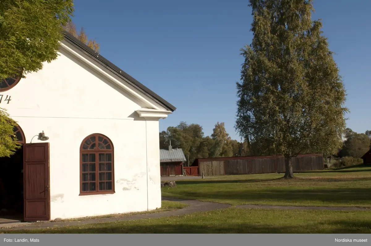 Dalälvarnas flottningsmuseum i Gysinge. Museiutställning.