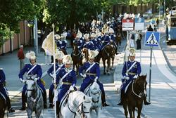 Firandet av den svenska nationaldagen den 6 juni 2004. Korte