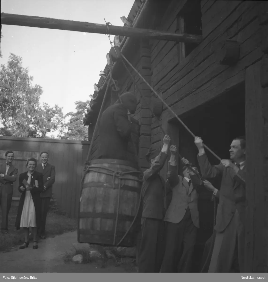 Gotthard Gustafssons (1902-1950) 40-års fest 1942.