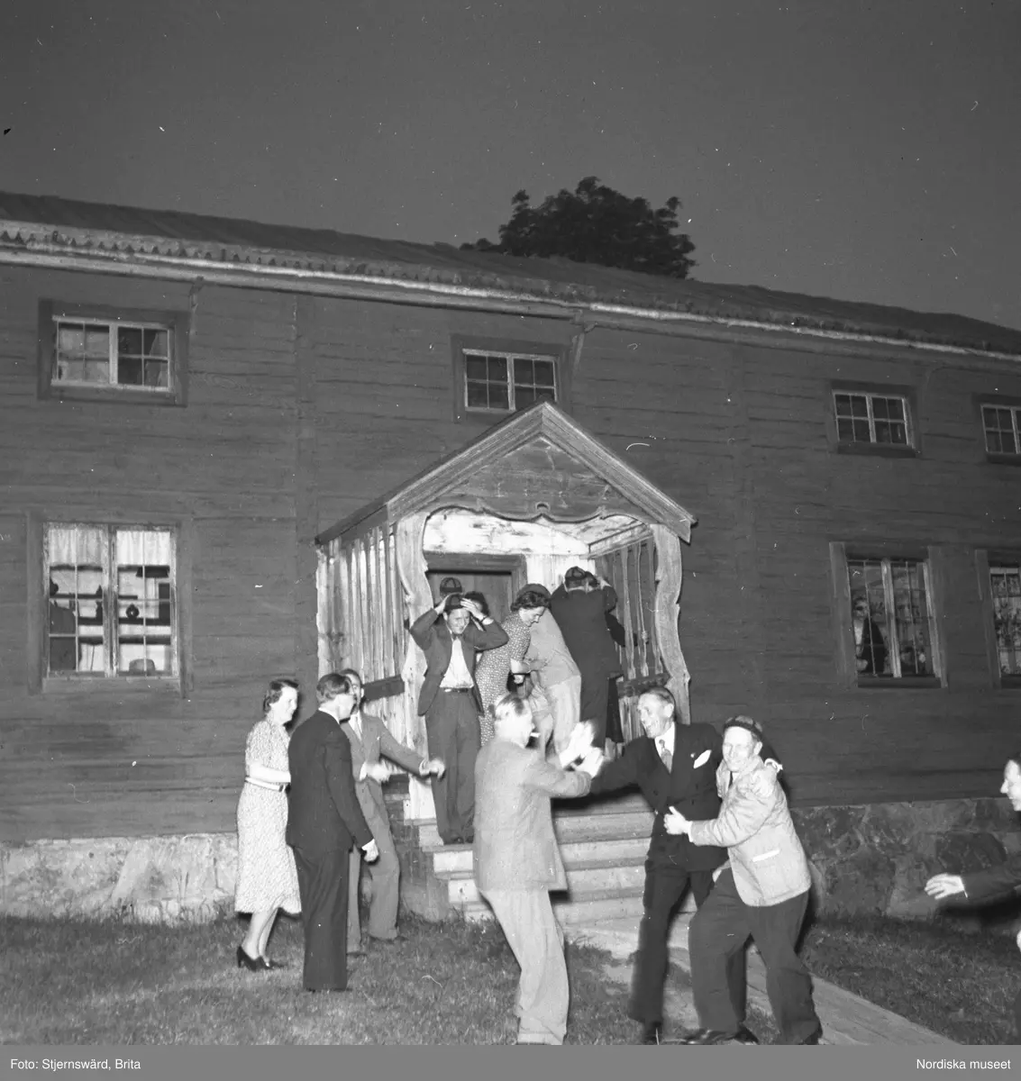 Gotthard Gustafssons (1902-1950) 40-års fest 1942.