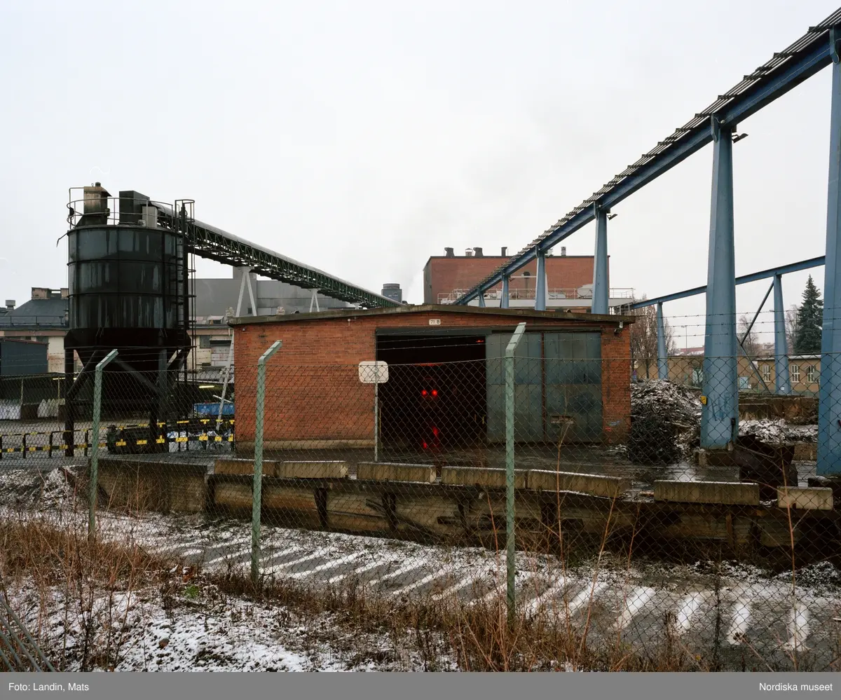 Katrineholm,  industrispår, industri, Järnväg, år 1999