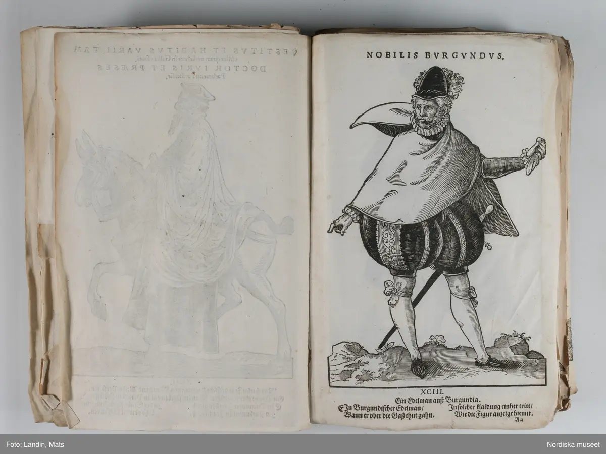 Bilder av och ur boken Trachtenbuch av Hans Weigel, tryckt 1577 i Nürnberg. Original i Nordiska museets bibliotek.

Habitvs Præcipvorvm Popvlorvm, Tam Virorvm Qvam fœminarum Singulari arte depicti.
Dräkt, dräktskick bilder från Europa, Afrika, Orienten och nya Amerika.