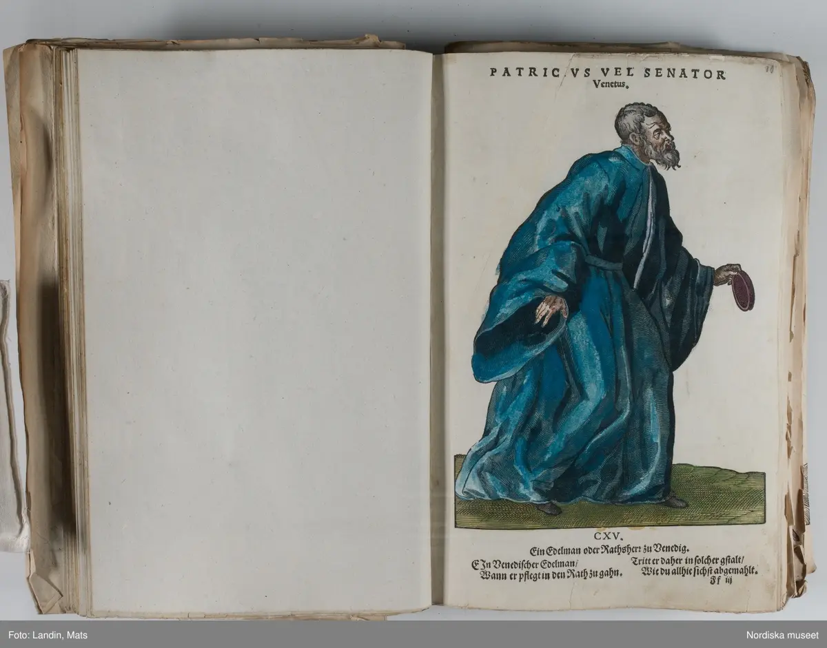 Bilder av och ur boken Trachtenbuch av Hans Weigel, tryckt 1577 i Nürnberg. Original i Nordiska museets bibliotek.

Habitvs Præcipvorvm Popvlorvm, Tam Virorvm Qvam fœminarum Singulari arte depicti.
Dräkt, dräktskick bilder från Europa, Afrika, Orienten och nya Amerika.