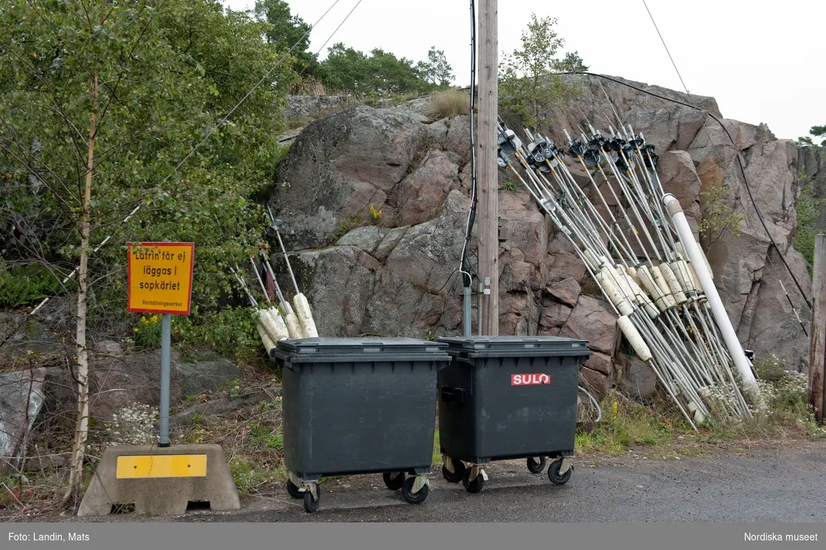 Händelöp. Västervik. Nya fiskehamnen på utsidan av ön.
Fiskebåtar, Kustfiske