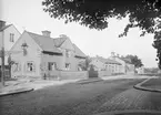 Gatukorsningen Kungsgatan - Linnégatan, Dragarbrunn, Uppsala 1901 - 1902