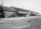 Järnvägens godsmagasin mot norr, Uppsala 1901 - 1902