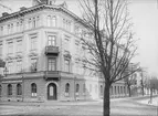 Upsala Nya Café & Matsalar, korsningen Bangårdsgatan - Dragarbrunnsgatan, Dragarbrunn, Uppsala 1901 - 1902