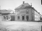 Gamla Kyrkhantverket - Tidningen Upsala, Östra Ågatan 33 - Smedsgränd, Dragarbrunn, Uppsala 1901 - 1902