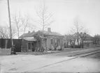 Bebyggelse vid järnvägen - S:t Persgatan, Kvarngärdet, Uppsala 1901 - 1902