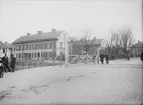 Vaksalagatan - järnvägen, kvarteret Tor, Uppsala 1901 - 1902