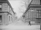 Smedsgränd - Kungsängsgatan, Uppsala 1901 - 1902