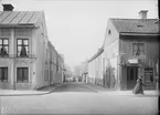 Linnégatan - Svartbäcksgatan, Dragarbrunn, Uppsala 1901 - 1902