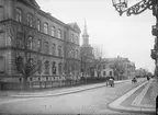 Kungsgatan - Klostergatan, Dragarbrunn, Uppsala 1901 - 1902