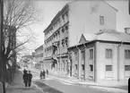 Drottninggatan - Nedre Slottsgatan, Fjärdingen, Uppsala 1901 - 1902