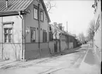 Nedre Slottsgatan - Slottsgränd, Fjärdingen, Uppsala 1901 - 1902