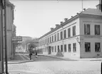 Stadshotellet Uppsala, hörnet av Drottninggatan och Trädgårdsgatan, Uppsala 1901 - 1902