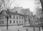 Kyrkogårdsgatan - Skolgatan, Fjärdingen, Uppsala 1901 - 1902