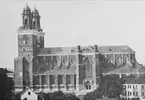 Reprofotografi - Uppsala domkyrka före restaureringen 1885 - 1893